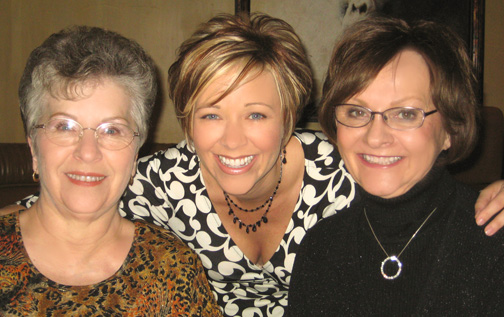 Janet Rogers (mom), Me, Karen Murphy